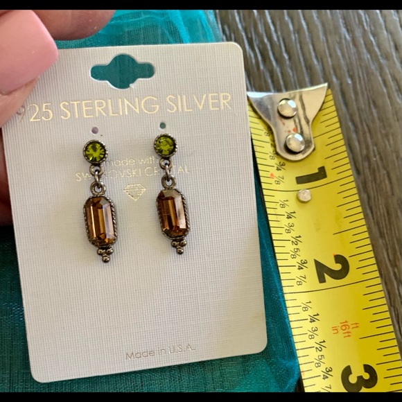 .925 sterling silver earrings - Picture 3 of 3